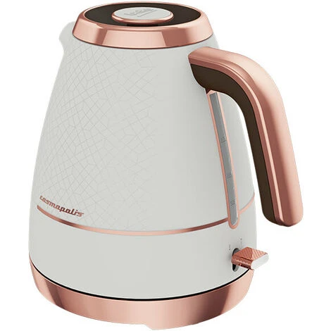 Beko Off White & Rose Gold Cosmopolis Dome Kettle & 4 Slice Toaster Set 5 Beko Off White & Rose Gold Cosmopolis Dome Kettle & 4 Slice Toaster Set - Image 3