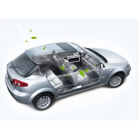 Car Solar Fan, Solar Cooler Exhaust Fan Three Air Outlet Exhaust Fan (White) 5 Car Solar Fan, Solar Cooler Exhaust Fan Three Air Outlet Exhaust Fan (White) - Image 3