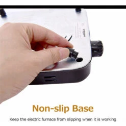 Home Mini Electric Stove Single Burner Portable Plate Mosquito Stove 1000W High Power 200-1000℃ Kitchen Stove Water Smoke Charcoal Coconut Shell Charcoal L -Home Appliance Store 91175105 4