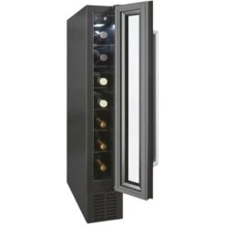 Candy Wine Cooler 15cm Wide - CCVB 15 UK/1 - Black -Home Appliance Store 91401777 4
