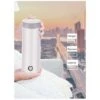 Mini Stainless Steel Travel Kettle With Portable Cup EU Adapter White. -Home Appliance Store 91891423 1