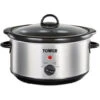 Tower 3.5 Litre Stainless Steel Slow Cooker -Home Appliance Store 91972081 1