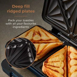 Tower Cavaletto Sandwich Maker Midnight Blue -Home Appliance Store 91972083 3