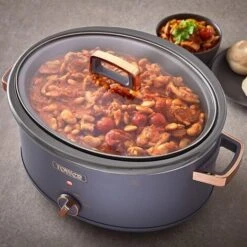 Tower Cavaletto 6.5 Litre Slow Cooker Grey -Home Appliance Store 92778898 3