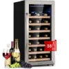 Klarstein Vinamour 54D Wine Refridgerator 2 Zones 148 L 54 Bottles Stainless Steel Front 2 Klarstein Vinamour 54D Wine Refridgerator 2 Zones 148 L 54 Bottles Stainless Steel Front -Home Appliance Store 92862160 1