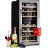 Klarstein Vinamour 33 Duo Wine Fridge 2 Zones 89 L / 33 Bottles 5-18°C Touch -Home Appliance Store 92881315 1