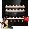 Klarstein Rhône 25 Duo Wine Cooler Compression Cooling 2 Zones 75 Litres / 25 Bottles -Home Appliance Store 93339062 1