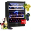 Klarstein Vinovilla 43 Built-In Duo Onyx Edition Wine Fridge 129 Litres 43 Bottles 2 Zones 2 Klarstein Vinovilla 43 Built-In Duo Onyx Edition Wine Fridge 129 Litres 43 Bottles 2 Zones -Home Appliance Store 93825058 1
