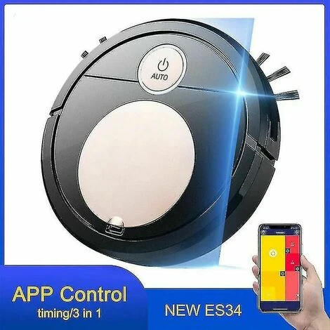 Wireless Robot Vacuum Cleaner Powerful Suction 3000ma Smart Vacuum Cleaner Silver Vacuum Cleaners 4 Wireless Robot Vacuum Cleaner Powerful Suction 3000ma Smart Vacuum Cleaner Silver Vacuum Cleaners - Image 2