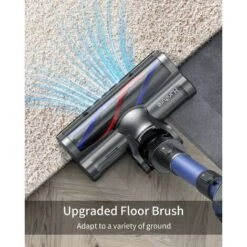 HONITURE Cordless Vacuum Cleaner 400W 33000PA Stick Vacuum With Touch Screen 55Min Runtime Battery Handheld Vacuum Lightweight Powerful Cordless Stick Vacuum For Hardwood Floors,Carpets,Pet Hair S12 -Home Appliance Store 95043240 5