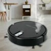 Robot Vacuum Cleaner 5 In 1 Cordless Vacuum Cleaner With LED Mood Lights Humidifying Vacuum Cleaner COLOR: Black -Home Appliance Store 95312332 1