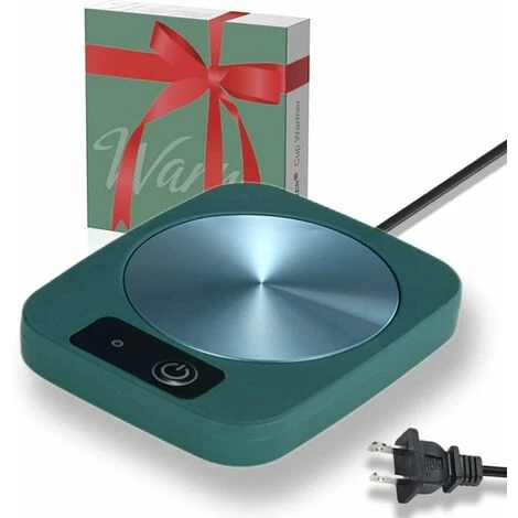 Coffee Mug Cup Warmer Coaster For Coffee Tea Cocoa Milk Food Fruits Candle, Aluminum Metal Panel, Safe Reliable, Green (4" X 5") 3 Coffee Mug Cup Warmer Coaster For Coffee Tea Cocoa Milk Food Fruits Candle, Aluminum Metal Panel, Safe Reliable, Green (4" X 5")