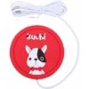 LITZEE Cup Warmer 1pcs Cup Warmer Drink Coaster, Cartoon Silicone USB Cup Warmer Coaster Coffee Cup Electric Heating Pad Drink Coaster Drink Warmer Pad Portable Coffee Tea Pad For Home, Office。 Red -Home Appliance Store 96303033 1