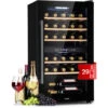 Klarstein Barossa 29 Duo Wine Refrigerator 29 Bottles 80 Litres 2 Zones Push-button Control -Home Appliance Store 96529626 1