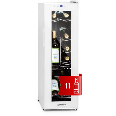 Klarstein Shiraz 12 Slim Uno Wine Fridge 32l/12 Bottles Touch 85 W 5-18 °C LED 3 Klarstein Shiraz 12 Slim Uno Wine Fridge 32l/12 Bottles Touch 85 W 5-18 °C LED