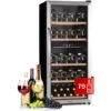 Klarstein Vinamour 66 Duo Wine Fridge 2 Zones 204 L / 79 Bottles 5-18°C Touch -Home Appliance Store 97224518 1