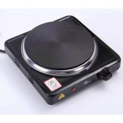1000 W Hob, Black Ideal Kitchen Hob For Student Accommodation, In The Garden Or At The Campsite, Electric Hob With Infinitely Adjustable Thermostat -Home Appliance Store 97454416 5