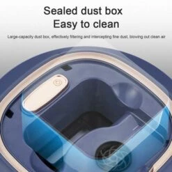 Sweeping Robot,1500Pa Smart Robot Vacuum Cleaner Multifunctional 3 In 1 Rechargeable Auto Floor Sweeping Robot (blue) -Home Appliance Store 99809996 3