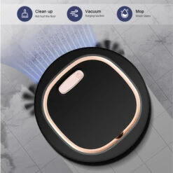 3 In 1 Intelligent Robot Vacuum Cleaner 1200 MAh Battery Suction Vacuum Cleaner Robot For Floors Pet Hair Dust -Home Appliance Store 99811625 3